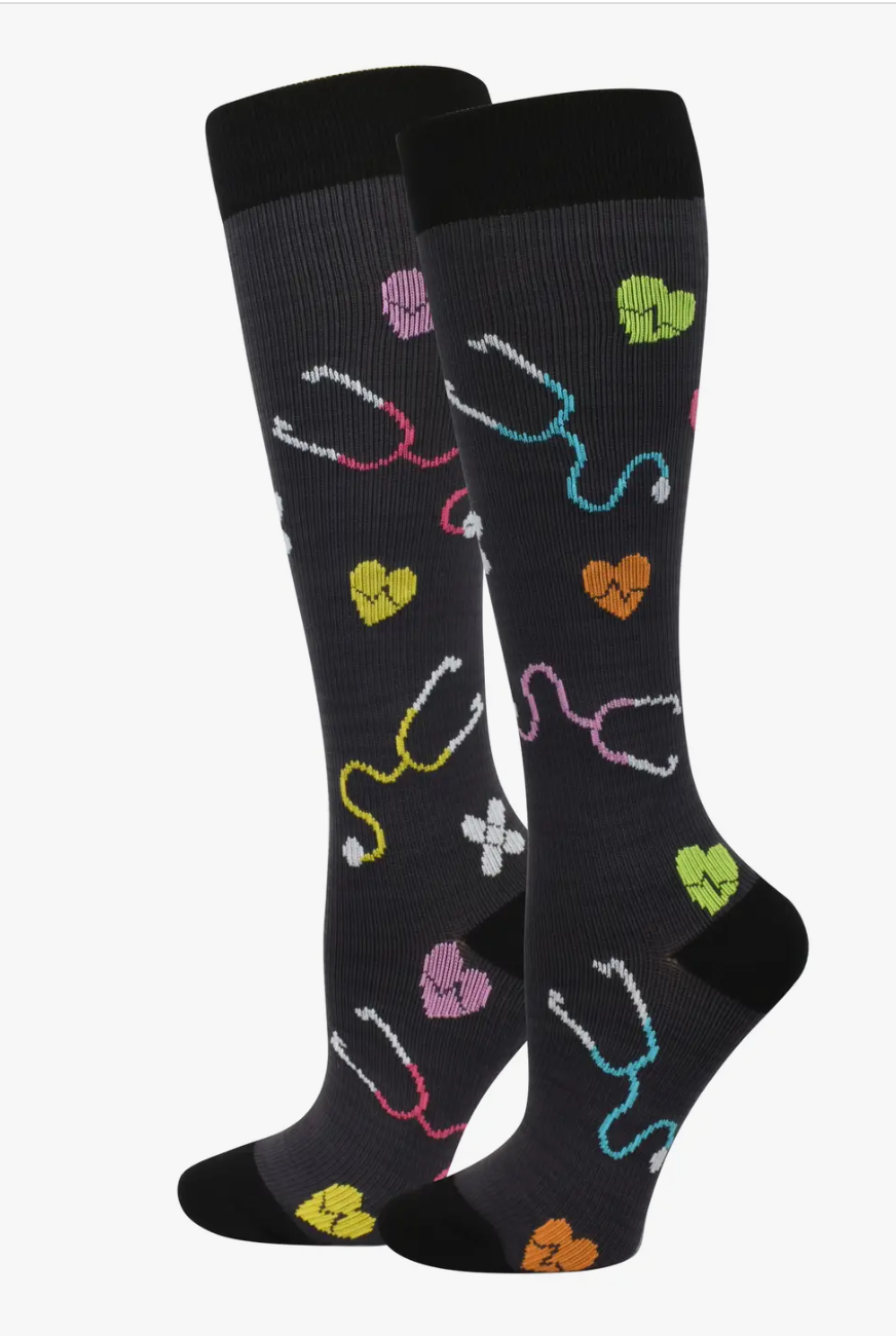 Med Icons Compression Socks