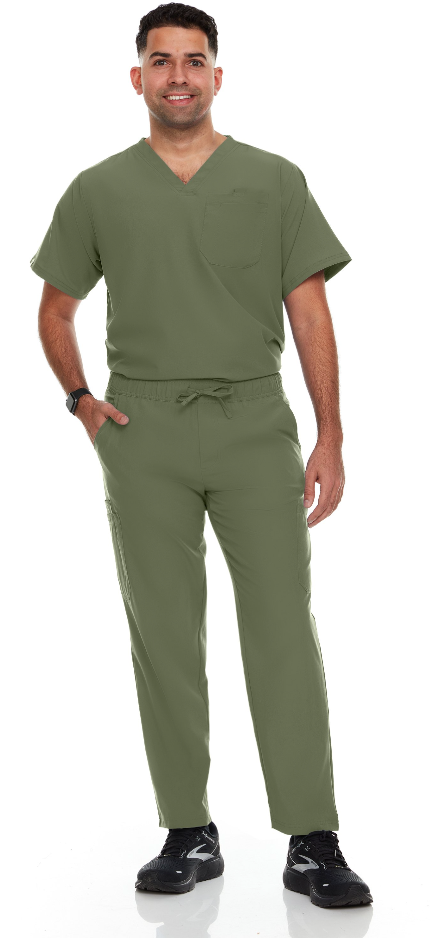 Men's Hey V-Neck Straight Leg Set