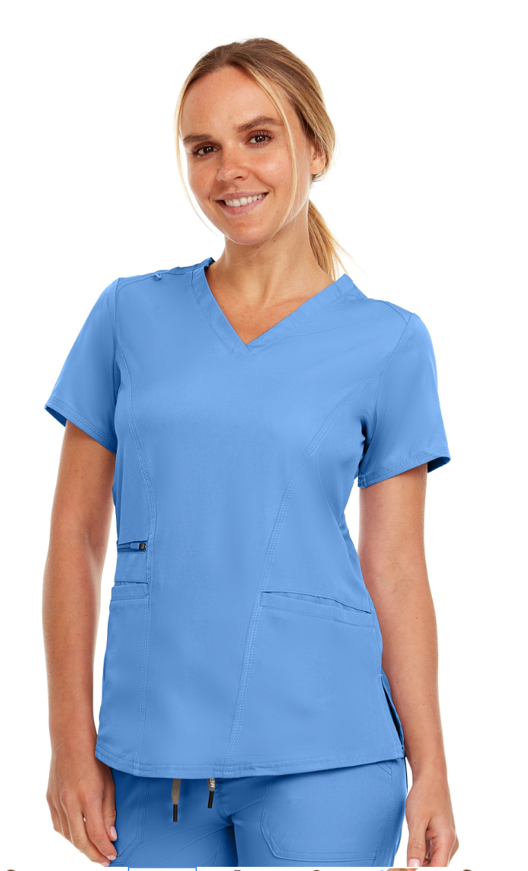 Medichic V-Neck 2 Pocket Top